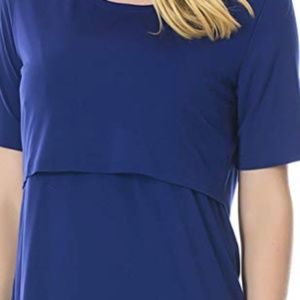 Smallshow Navy Nursing Top